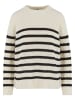 Urban Classics Crew Neck Jumper in whitesand/black