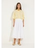 More & More lockere, oversized Hemdbluse in yellow
