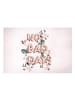 WALLART Leinwandbild - No Bad Days in Rosa