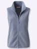 WITT WEIDEN Fleece-Weste in taubenblau