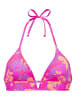 Venice Beach Triangel-Bikini-Top in flieder-pink