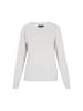 usha BLACK LABEL Women Sweater in light grey