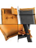 Aspero 6 Premium Hochlehner Stuhlauflagen in Orange