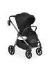 Cangaroo Kombikinderwagen Unique 3 in 1 in schwarz