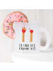 Mr. & Mrs. Panda Teetasse Streichhölzer mit Spruch in Transparent
