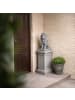 relaxdays Löwen Figur in Grau - (B)17 x (H)38 x (T)27 cm