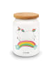 Mr. & Mrs. Panda Dose Einhorn Regenbogen ohne Spruch in Weiß