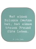 Mr. & Mrs. Panda Glas-Untersetzer Spruch Bolonka Zwetna mit Spruch in Meeresbrise