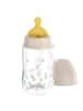 nip PP-Flasche Cherry Green 260 ml + Latex-Trinksauger in beige,motiv