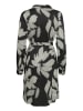 Cream Kleid CROmma Straight fit in Black digi flower