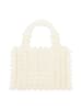 KOOSH Damen Handtasche in Wollweiss Mehrfarbig