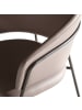 Angel Cerdá Stuhl 4088 in Walnuss/Nerz – (B)57 x (H)81 x (T)61 cm