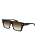 Dita Unisex Sonnenbrille Quadratisch Schwarz
