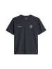 Marc O'Polo MOP Club '67  Football T-Shirt, Heavy Jersey, Oversize in Dark Navy