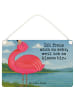 Mr. & Mrs. Panda Wanddeko Flamingo Stolz Design mit Spruch in Weiß