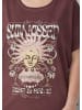 QS T-Shirt  in  49D0_bordeaux