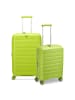 Roncato B-Flying 4 Rollen Kofferset 2-teilig mit Dehnfalte in cyber lime