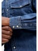 Jack & Jones Jeanshemd Western in Hellblau / dunkelblau