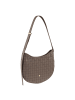 DuDu Hispani Schultertasche Leder 32 cm taupe