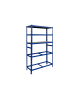 relaxdays Reifenregal in Blau - (B)110 x (H)210 x (T)40 cm