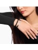Thomas Sabo Bead-Armband Obsidian in silber, schwarz