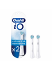Oral-B 2 er-Set iO Ultimative Reinigung 2er Aufsteckbürsten weiß in Weiß