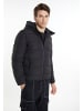 MO Wattierte Winterjacke in Schwarz