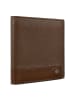 Bugatti Due Geldbörse RFID Schutz Leder 9 cm cognac