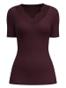 Calida Shirt in black cherry