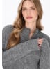 DreiMaster Women Cardigan in grey melange