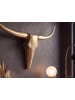 FineBuy Geweih in Gold / Aluminium / 100x6x40