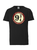 Logoshirt T-Shirt Harry Potter - Platform 9 3/4 in schwarz