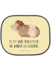 Mr. & Mrs. Panda Sonnenblende Meerschweinchen Weisheit mit Spruch in Gelb Pastell
