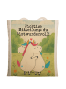 Mr. & Mrs. Panda Tote Bag Einhorn Mitteilung Design mit Spruch in Weiß