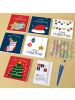 ARTNANAS Mini Malen nach Zahlen 6er Set-"Weihnachtszauber"