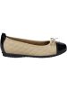 Josef Seibel Ballerina Pippa 76 in schwarz-beige