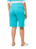 Ulla Popken Shorts in tiefes aqua