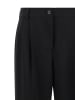 Dolce & Gabbana Schwarz Rein Wolle Casual Hose