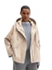 Marc O'Polo Cape-Jacke mit Kapuze relaxed in Linen Beige