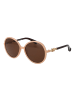 Max Mara Frauen Sonnenbrillen Rund Beige