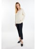 usha BLACK LABEL Damen Strick Pullover in Creme