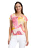 Betty Barclay Printshirt mit Gummizug in Rosé/Yellow