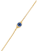 Elli Armband 925 Sterling Silber Evil Eye in Gold