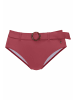 S. Oliver Highwaist-Bikini-Hose in rostrot