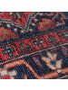 KADIMA DESIGN Waschbarer Teppich Medallion Muster, Orientalisch, Wohnzimmer in Rot