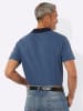 Sieh an! Poloshirt in jeansblau