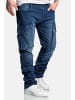 Humy Stretch Denim Jeans Lässige Cargo Hose A&S in Dunkelblau