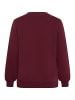 KAFFE curve Sweatshirt KClia Loose fit in Windsore Wine/Blue Heart