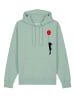 wat? Apparel Sweatshirt Mädchen mit Luftballon in Aloe