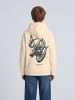 Petrol Industries Hoodie mit Print steelpark in Weiß